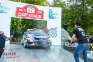 Rallye Český Krumlov: Dojezd posádek do cíle